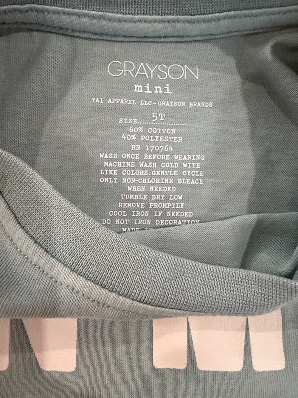Grayson Mini On My Way To The Beach Shirt 5T Brand New With Tags Boys 5T - Picture 2 of 3